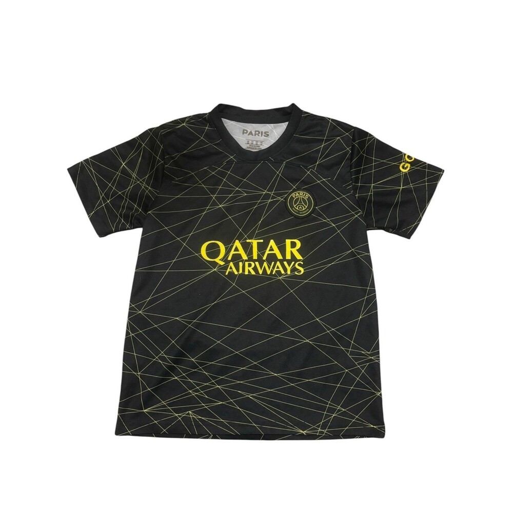Paris Saint-Germain Jersey Mbappe #7 Qatar Airways Youth Size 26 (Small)